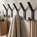 Decorative Coat Hooks Set of 5 for Wall Mount by KIBAGA