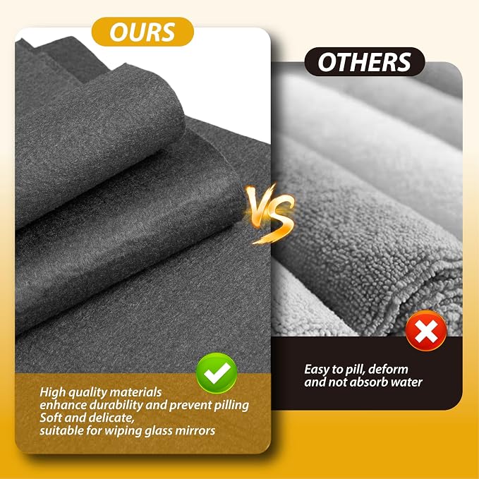 8Pcs Magic Cleaning Cloth Reusable, Thickened Microfiber Rags - Image 4