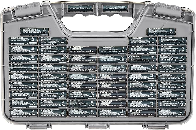 Battery Daddy Storage & Organizer Case w/Tester, Stores & Protects Up to 180 - Image 9