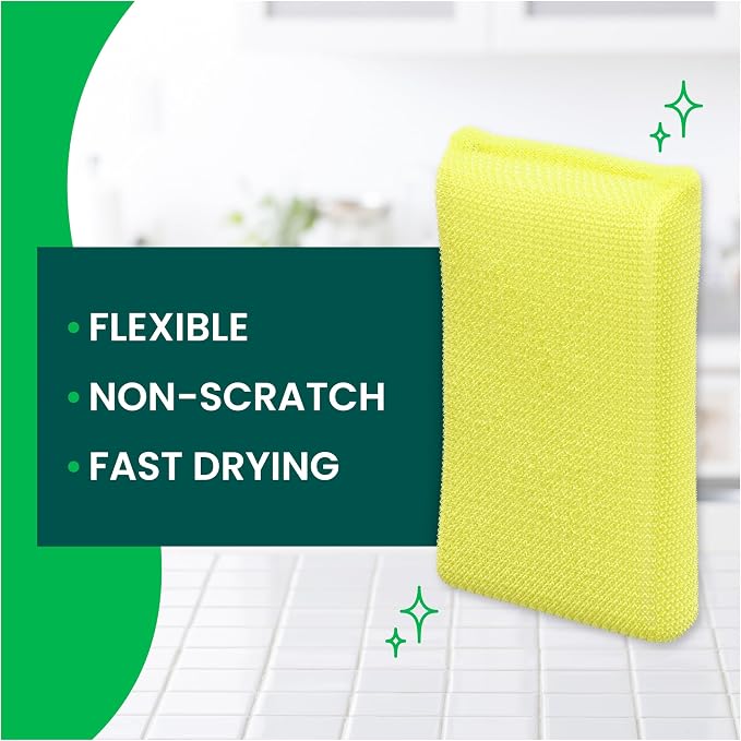 Scotch-Brite Dobie Non-Scratch All-Purpose Scrub Pads, 12 Pack | 12 Total Pads - Image 3