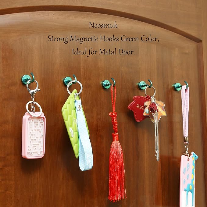 Neosmuk Magnetic Hooks, 30lb Heavy Duty, 15 Pack - Image 5