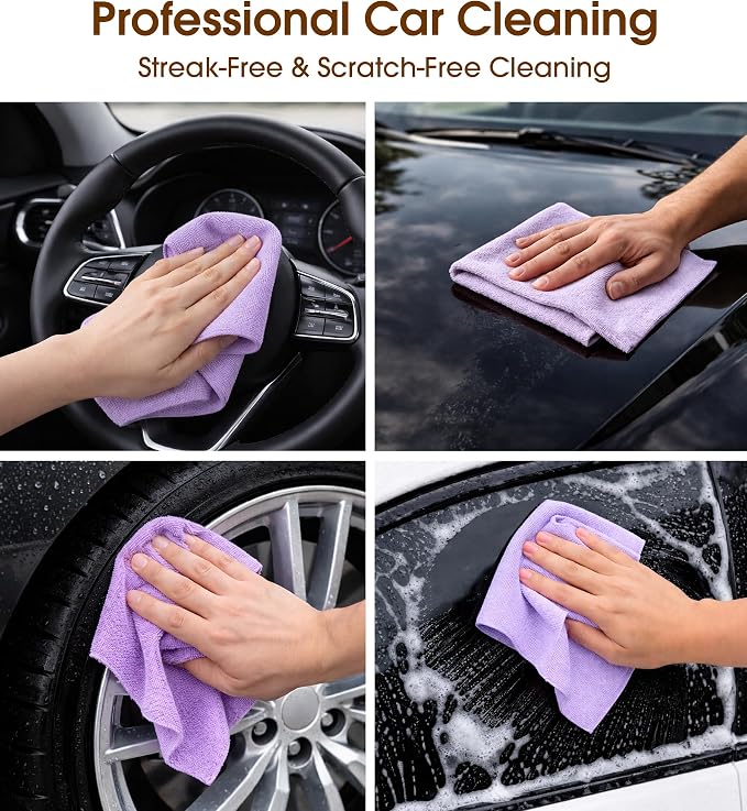 KitchLife Microfiber Cleaning Cloth Roll, 100 Pack - Image 6
