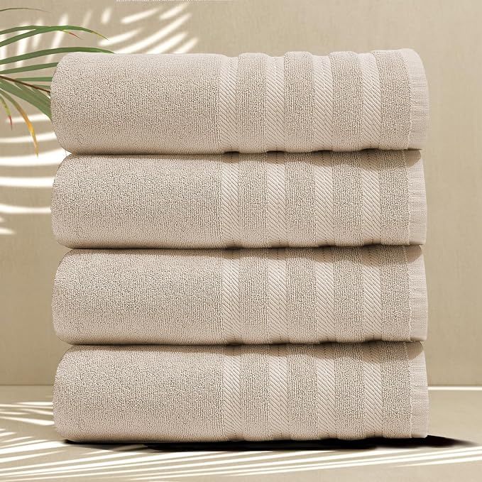 Hearth & Harbor Bath Towels for Bathroom - Image 2