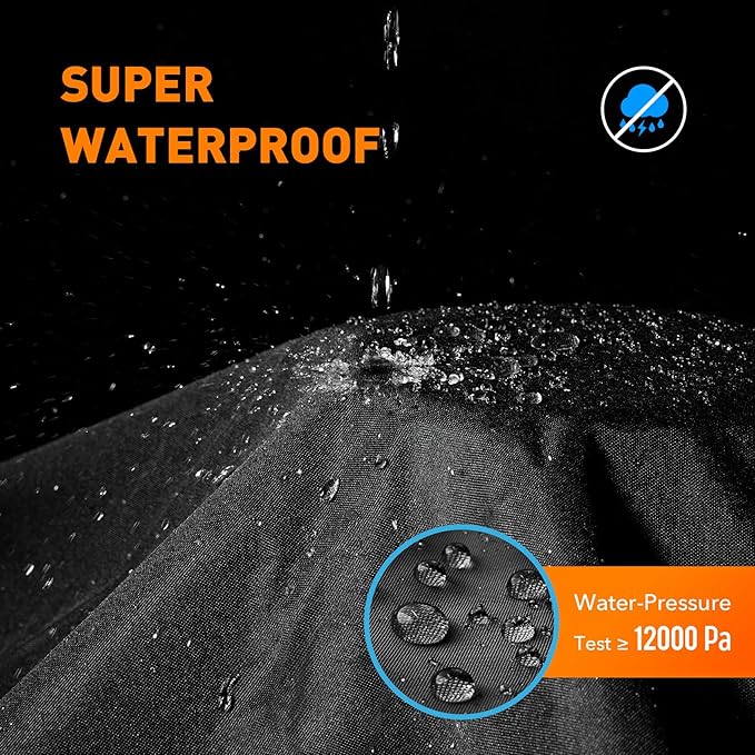 ZBXFCSH Heavy Duty 600D Griddle Cover Compatible with 28‘’ Blackstone Griddle 5483 and Royal Gourmet 4 Burner GD400 Series Cooking Station with Hood Also fits Cuisinart 28” Griddler