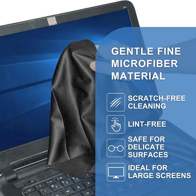 Eco-Fused Large Microfiber Cleaning Cloths - Image 6