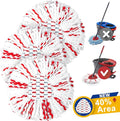 Spin Mop Replacement Heads for O-Cedar EasyWring 1-Tank Mop Refill by Ucoolbe