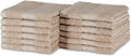 Amazon Basics Fade-Resistant Highly Absorbent 100% Cotton Washcloths, Machine by AmazonBasics