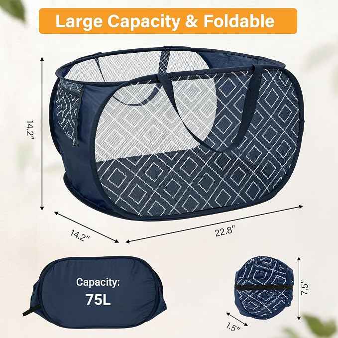 Collapsible Laundry Baskets - Image 3