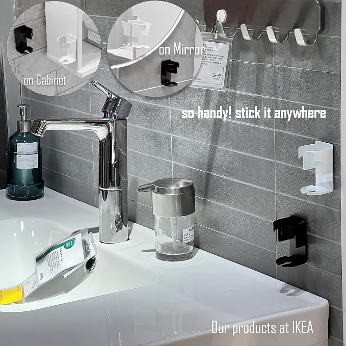 2 Pack Metal Electric Toothbrush Holder - Image 6