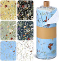 Reusable Kitchen Cloths Cotton Towel, 60 Pack, Rich Flowers by Noveread