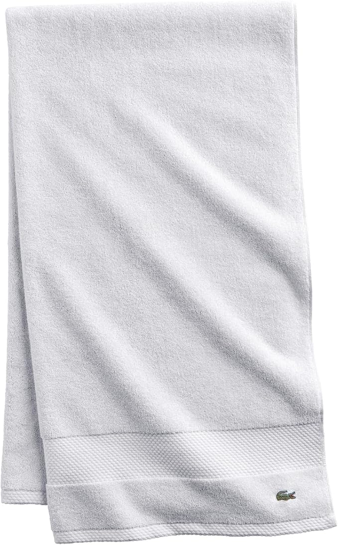 Lacoste Heritage 100% Supima Cotton Bath Sheet 35" x 70", Premium Super Soft by Unknown