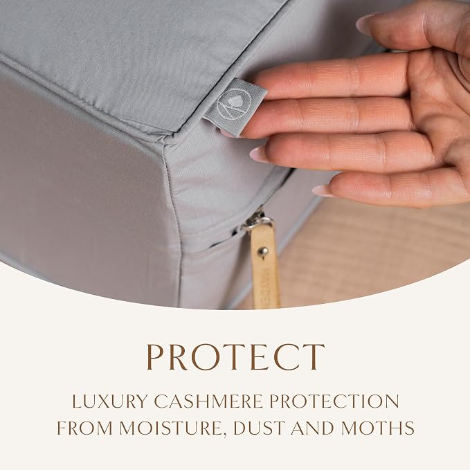 Luxury Organic Cotton Sweater Storage Bag - Image 2
