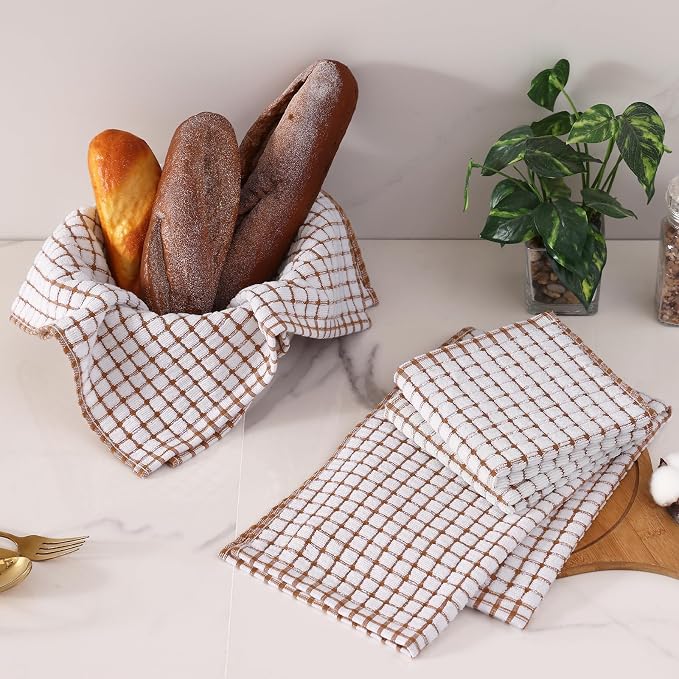 Homaxy Kitchen Towels and Dishcloths Set - Image 2