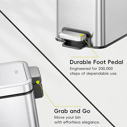 EKO Small Bathroom Trash Can - Image 5