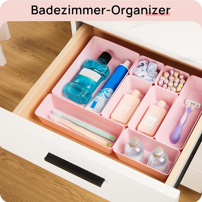 Vtopmart 25 Pack Plastic Drawer Organizers - Image 5