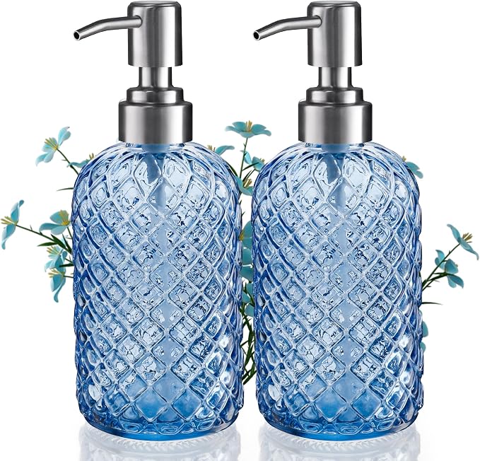 Kaishun Refillable Glass Soap Dispenser by Kaishun