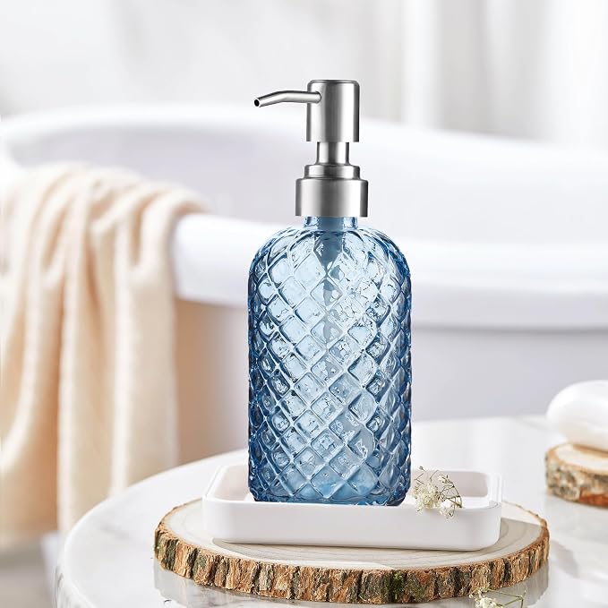 Kaishun Refillable Glass Soap Dispenser - Image 5