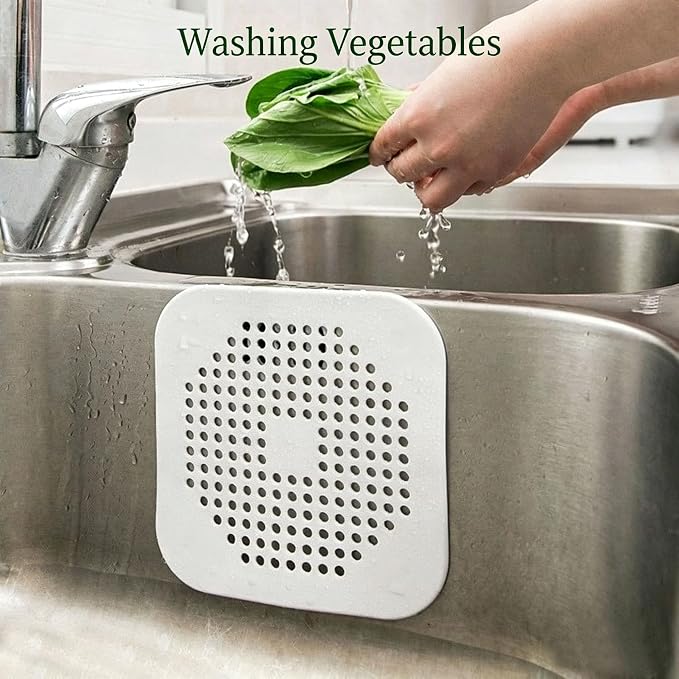 2 Pack Drain Stopper Hair Catcher, Sink Strainer - Image 7