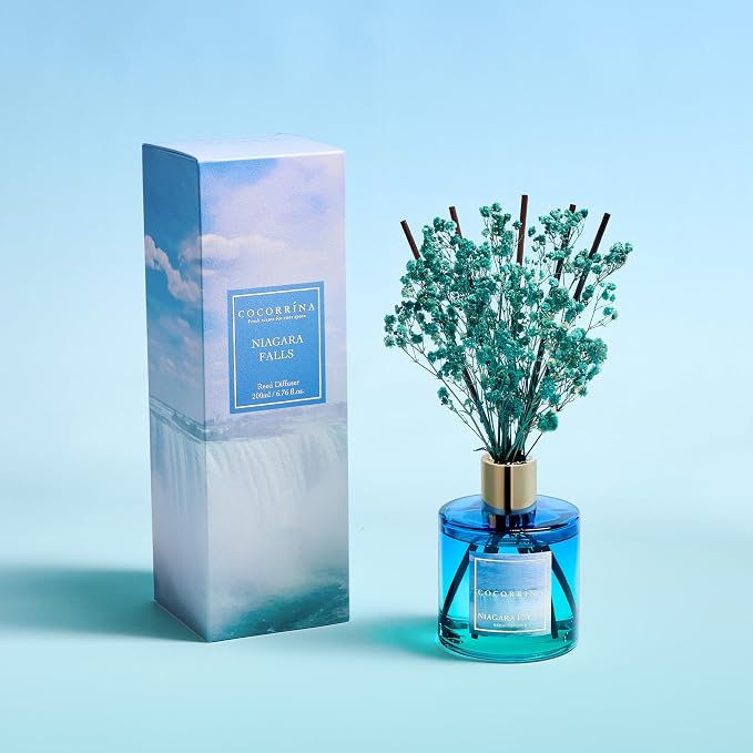 Reed Diffuser - Niagara Falls 6.7 Fl.oz Reed Diffuser Set - Image 2