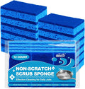 HOMEXCEL Sponges Kitchen 12 PK, Non-Scratch Dish Sponge by HOMEXCEL
