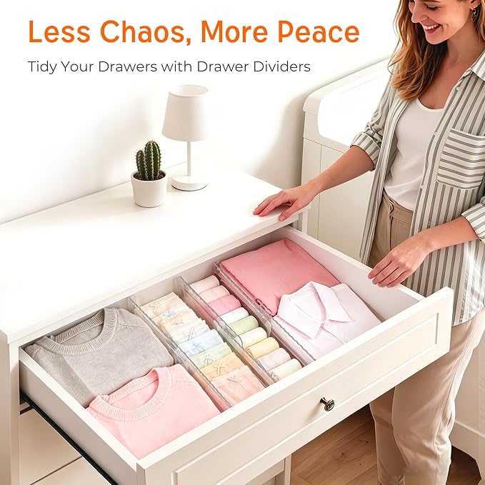 12 Pack 4" High Drawer Dividers - Image 8