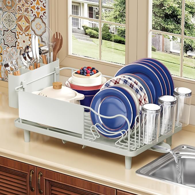 KINGRACK Dish Drying Rack for Kitchen Counter, Dish Drainer by KINGRACK