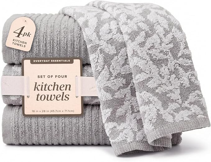 Kitchen Towels, Cotton Hand Towels, 18 x 28 Kitchen Linens by MosJos