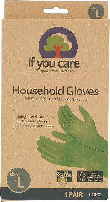 If You Care Latex Gloves, 1 Pair by IfYouCare