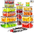 40 PCS Food Storage Containers by PONYCROSSINGTHERIVER