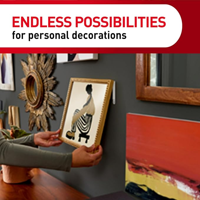 Command Variety Pack, Including 10 Pairs of Picture Hanging Strips, 6 Wire - Image 9