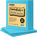 Swedish Dishcloths, 10 Pack Kitchen Towels Dish Rags, Absorbent Swedish Dish by HOMERHYME