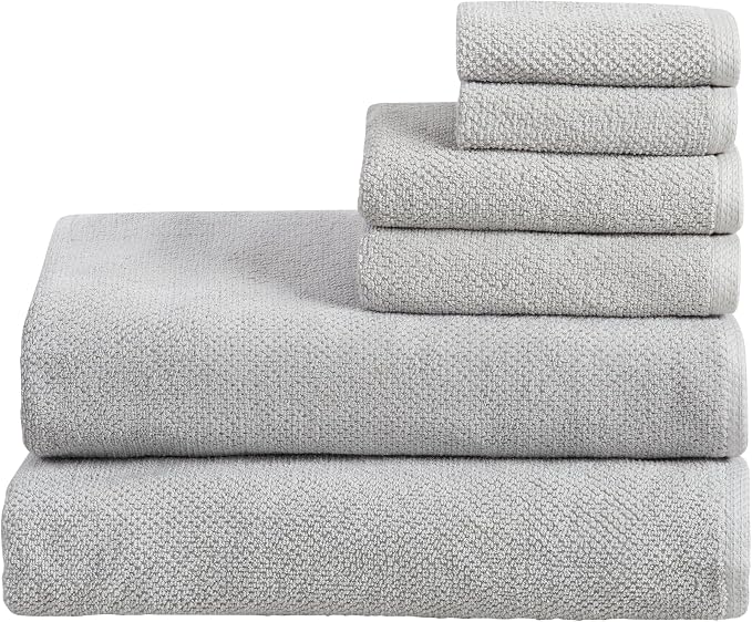 Great Bay Home 100% Cotton 6 Piece Bath Sheet Set by GreatBayHome