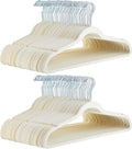 Amazon Basics Slim Velvet Non-Slip Space Saving Suit Clothes Hangers by AmazonBasics