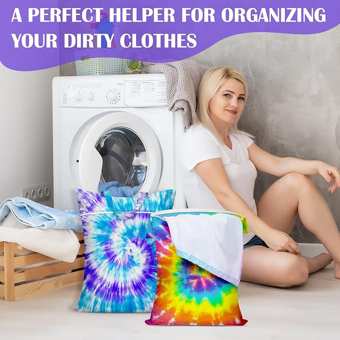 2 Pcs Large Travel Laundry Bag Waterproof - Image 2
