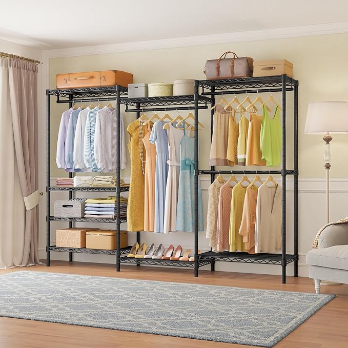 VIPEK V5 Plus Heavy Duty Clothes Rack, Large Modular Closet System, 4 x 29.1 in - Image 2