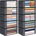 35L Closet Organizers, Foldable Under Bed Storage Containers | Storage Bags by Fabtotes