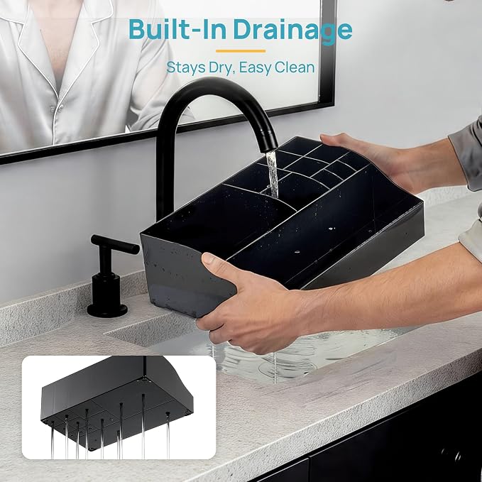Vtopmart 5 PCS Bathroom Countertop Organizer Sets - Image 6
