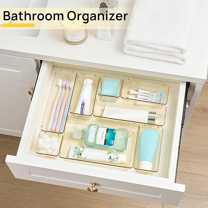 Vtopmart 25 Pack Plastic Drawer Organizers - Image 5