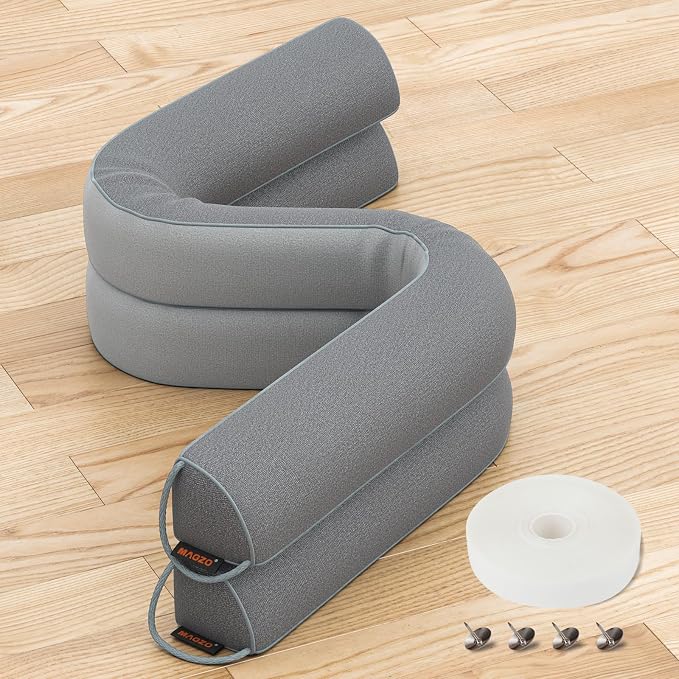 MAGZO Door Draft Stopper 36 Inches, Energy Saving, Triangular Under Door Gap - Image 2