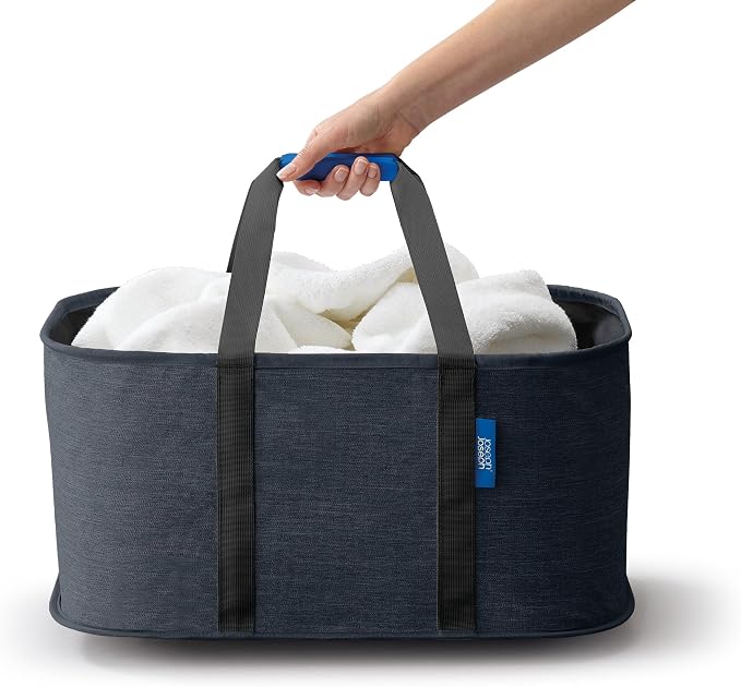 Joseph Joseph Hold-All, Collapsible 35L/9.25 Gallon Washing Laundry Basket Bag - Image 2