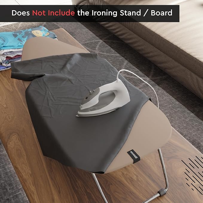 Encasa XO Ironing Board Cover and Pad, Mini 28"x12" - Image 4
