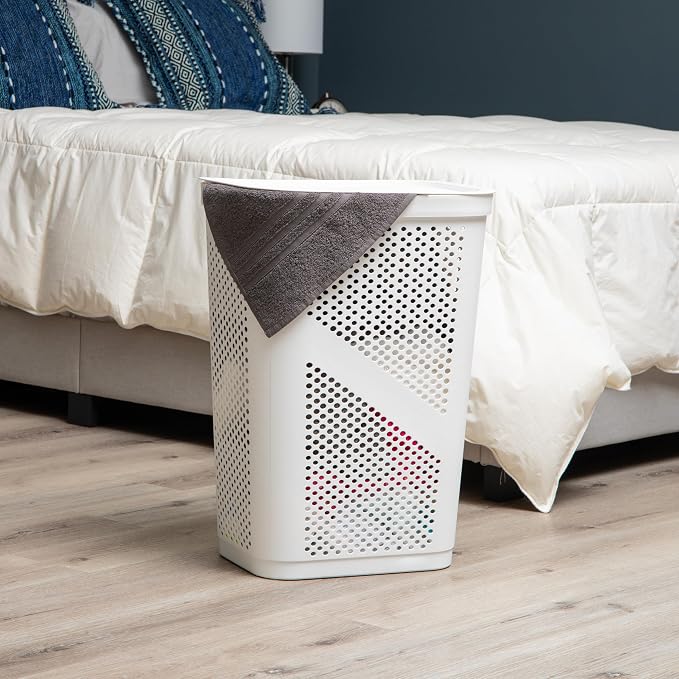Mind Reader Slim Laundry Hamper - Image 2