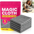 5Pcs Genie Cloth Magic Cloth, Microfiber Cleaning Cloths, Lint Free Reusable by LINARTS