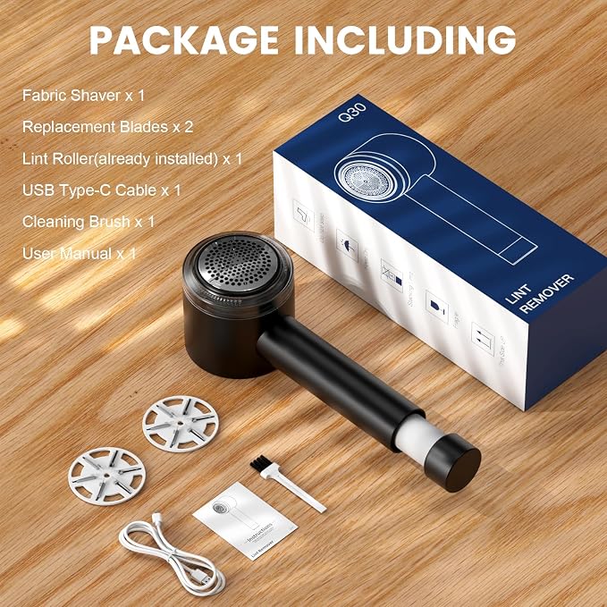 Rechargeable Fabric Shaver Defuzzer - Image 7