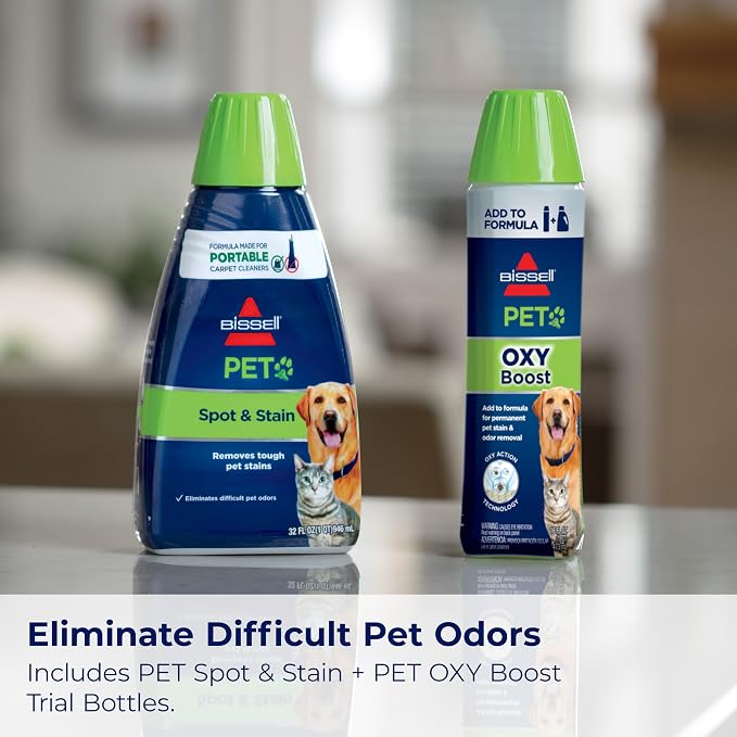 BISSELL Little Green Pet Deluxe Portable Carpet Cleaner - Image 6