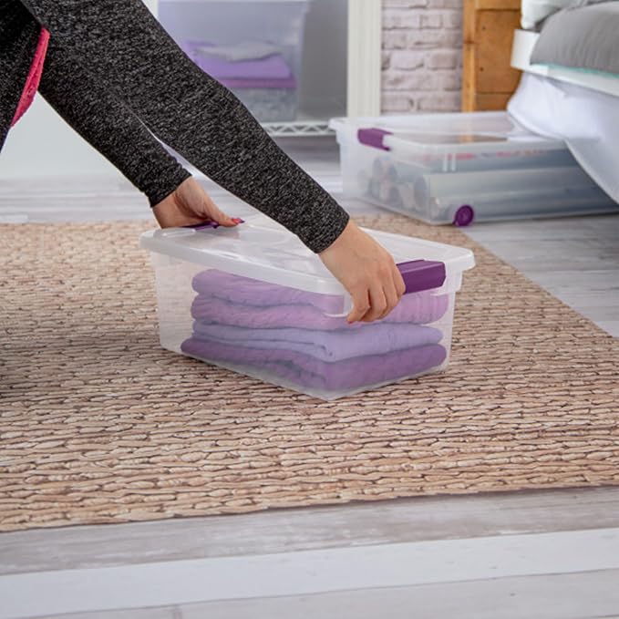 Sterilite ClearView Latch Boxes, Storage Bins - Image 4