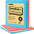 Swedish Dishcloths, 10 Pack Kitchen Towels Dish Rags, Absorbent Swedish Dish by HOMERHYME