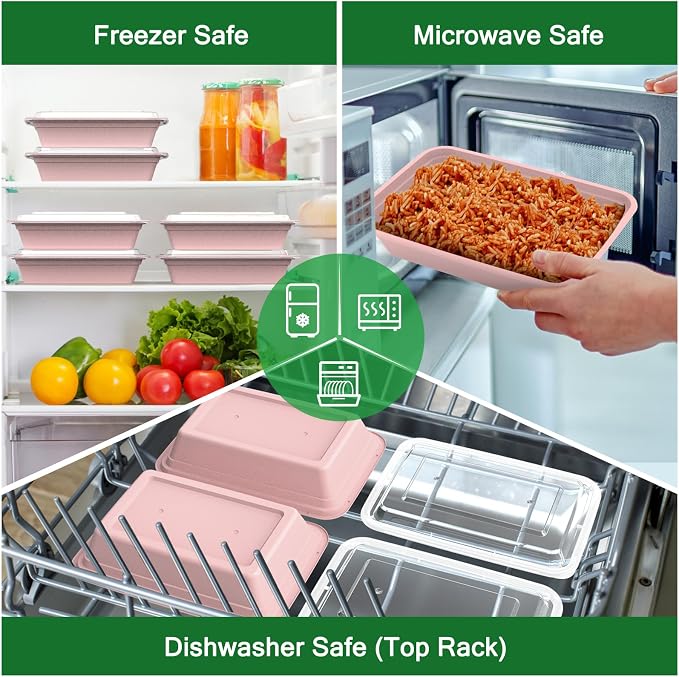 50 Pack 32 oz Meal Prep Containers - Image 5