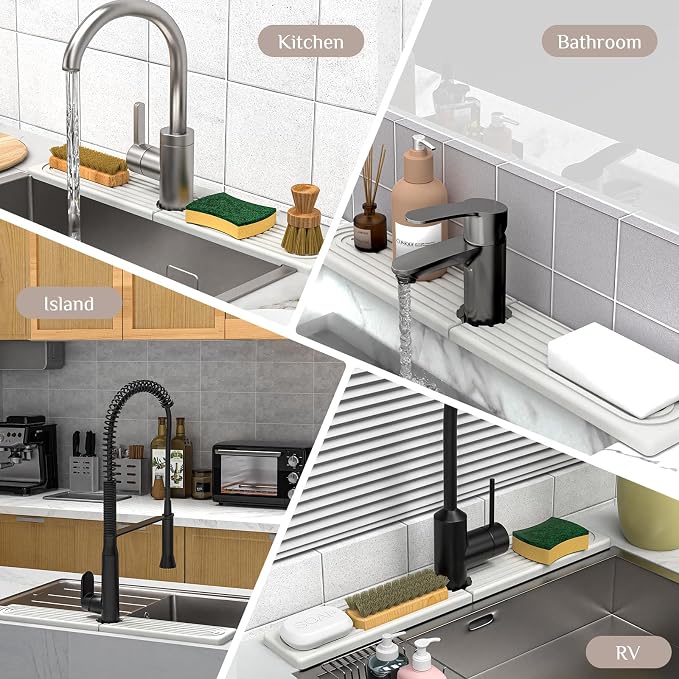 Faucet Mat for Kitchen Sink - Image 7