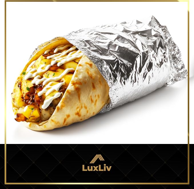 ® Pre-Cut Aluminum Foil Sheets 200 Count – 12 x 10.75 Inches Pop-Up Foil Sheets - Image 4